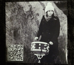 The QR code on the CD booklet
